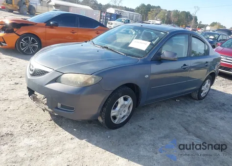 2007 Mazda Mazda3 I Sport z USA, uszkodzony, nr VIN JM1BK12F171665276